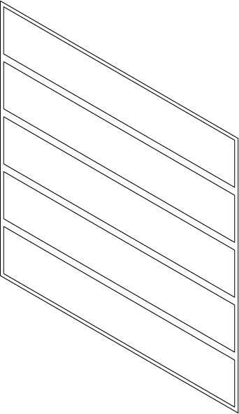 Diamond hatch gauche