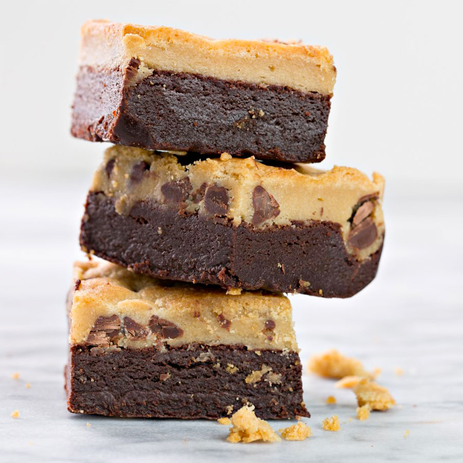 Brookie caramel beurre salé