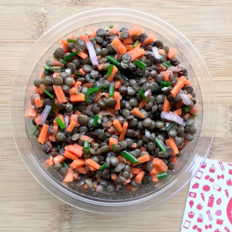 Salade lentilles & carottes